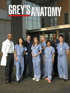 Poster for the TV show Grey's Anatomy
