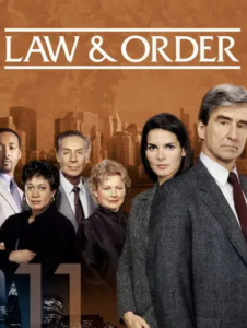Poster for the TV show Law & Order