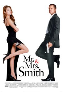 Poster for the movie Mr. & Mrs. Smith