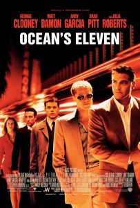 Poster for the movie Ocean's Eleven