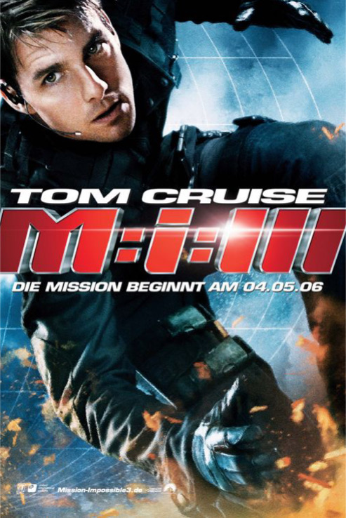 Poster for Mission Impossible 3 movie